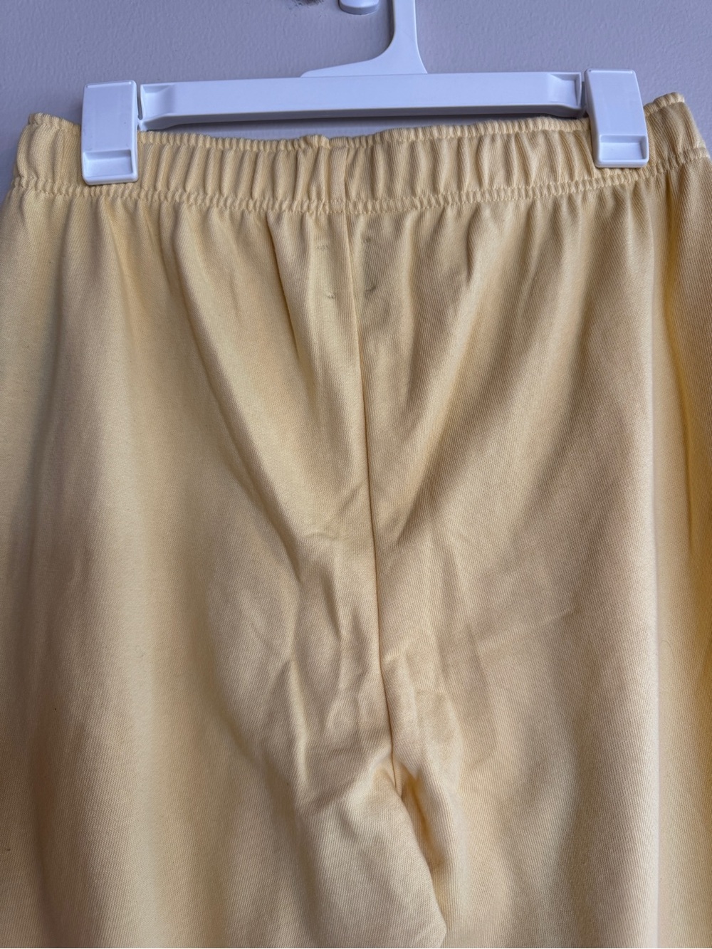 NWT GAP VintageSoft French Terry Wide Leg Sweatpants Yellow M Tall - Picture 6 of 13